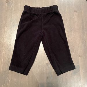 4/$15🌸 6M Black Fleecy Sweatpants
